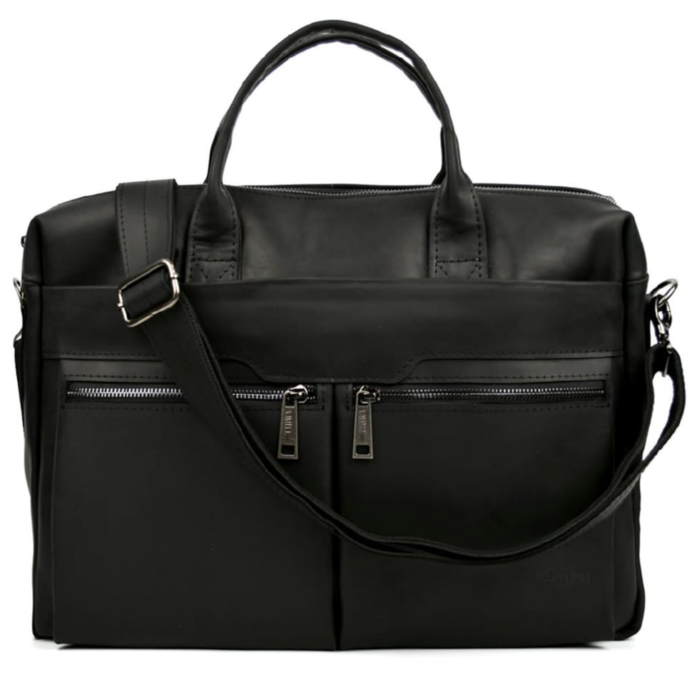 Extended Laptop Bag 15-17 Inch Black TARWA RA-7122-3mdL