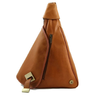 Leather backpack Tuscany Leather Hanoi TL140966