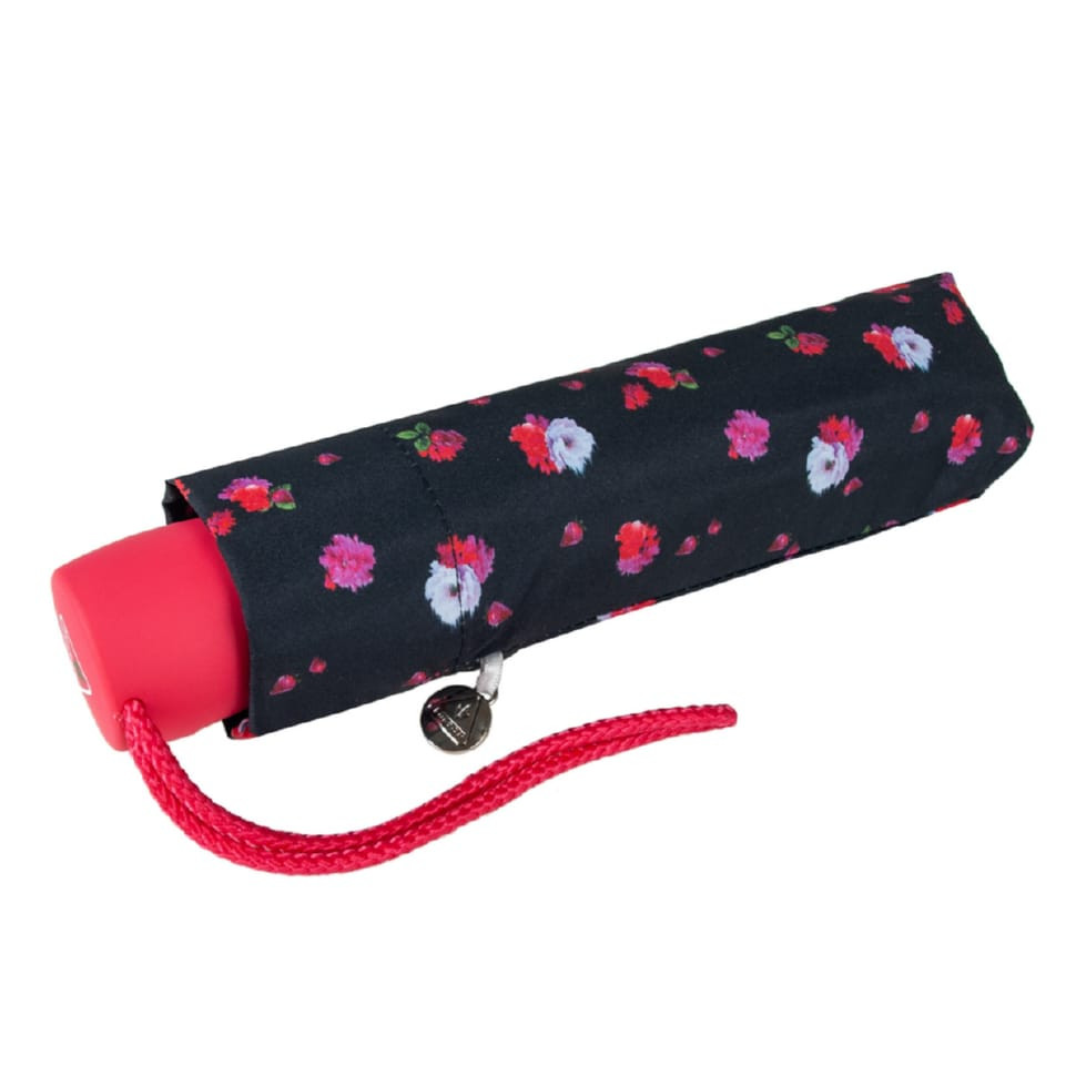 Парасолька жіноча Fulton L354-041680 Minilite-2 Strawberry Garden (Полуничний сад)