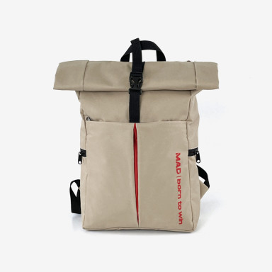 Stylish city backpack KOF beige by MAD | born to win™