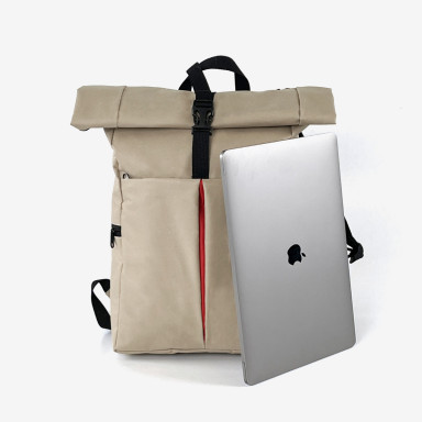 Stylish city backpack KOF beige by MAD | born to win™