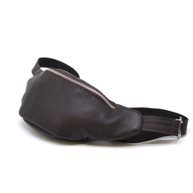 Belt bag small from genuine leather flotar TARWA FC-3004-4lx