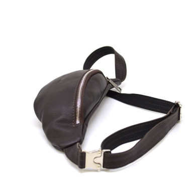 Belt bag small from genuine leather flotar TARWA FC-3004-4lx