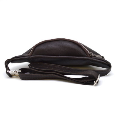 Belt bag small from genuine leather flotar TARWA FC-3004-4lx