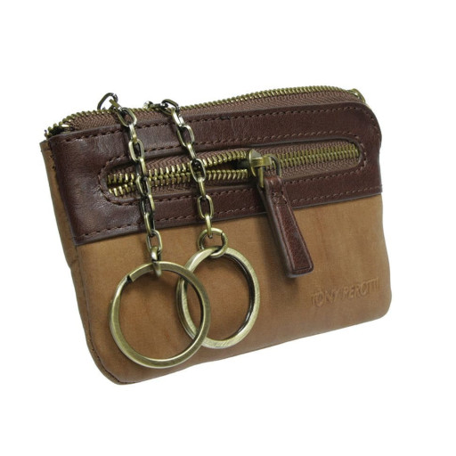 Ключниця шкіряна Metropolis 359 пісочний camel