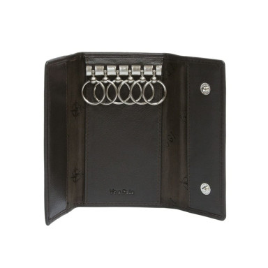 Leather key holder Cortina 5041 moro brown