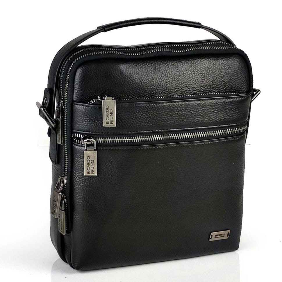 Чоловіча сумка через плече натуральна шкіра Ricardo Pruno RP-F-A25F-17622-3A