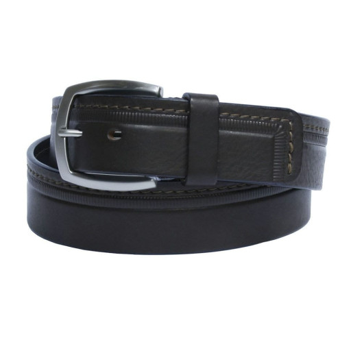 Шкіряний ремень 187 moro коричневий TONY PEROTTI