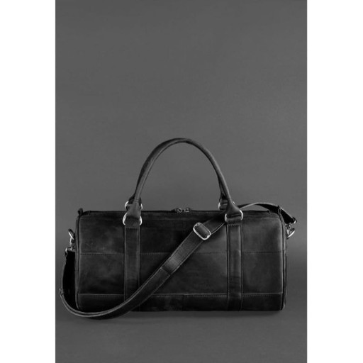 Шкіряна сумка Harper чорна Crazy Horse