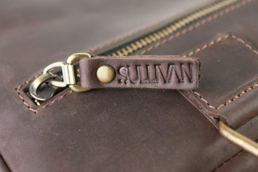 Сумка для документів велика шкіряна А4 Sullivan 742-9-1(45)