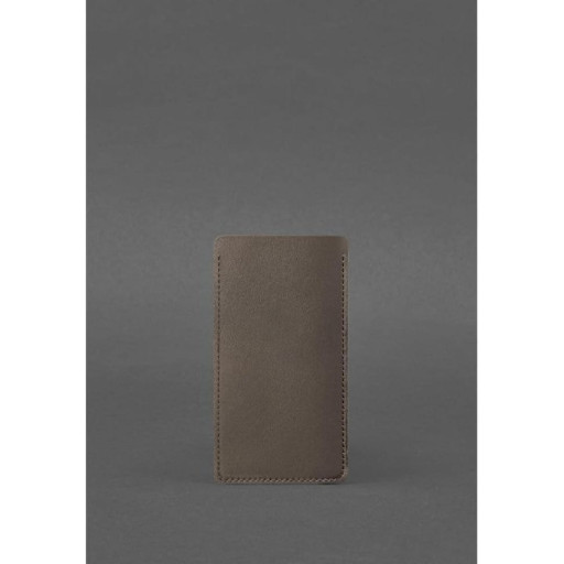 Шкіряний чохол для iPhone 13 Темно-бежевий