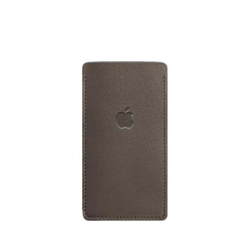 Шкіряний чохол для iPhone 13 Темно-бежевий