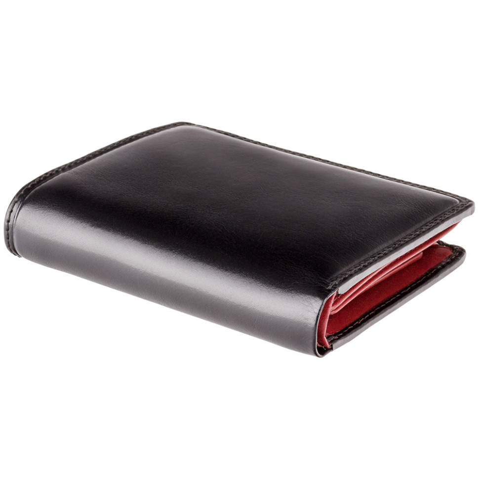 Гаманець чоловічий Visconti TR34 Waldorf c RFID (Black Red)