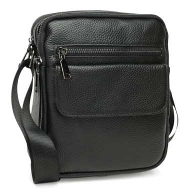 Men's leather bag Keizer k11108-black