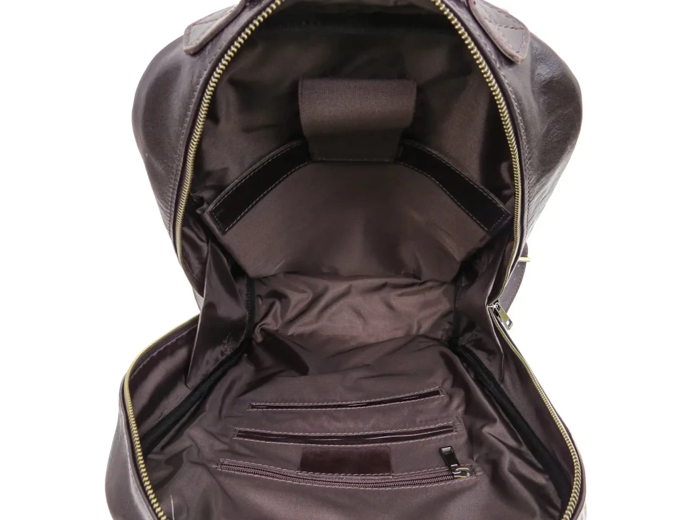 Мужской рюкзак из натуральной кожи Newery N1003KTC