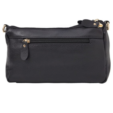 Сумка женская из натуральной кожи MB7684black