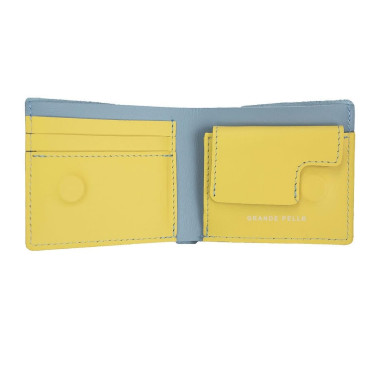 Wallet with magnetic clasp Grande Pelle 110x90x15 mm Kaiser leather 50527445