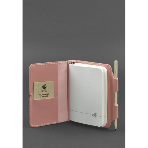 Leather notebook (Soft book) 3.0 pink