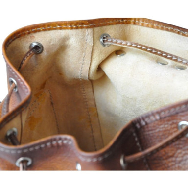 Pratesi BMA345 - Backpack Caporalino in cow leather Bruce Brown