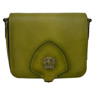 Pratesi BVE530 - Mandri Cross Body Bag in cow leather Mandri Green