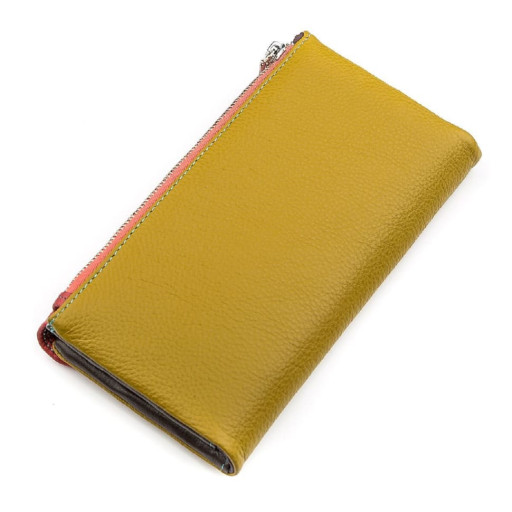 Чоловічий портмоне з натуральної шкіри GRANDE PELLE 11461 Темно-синій