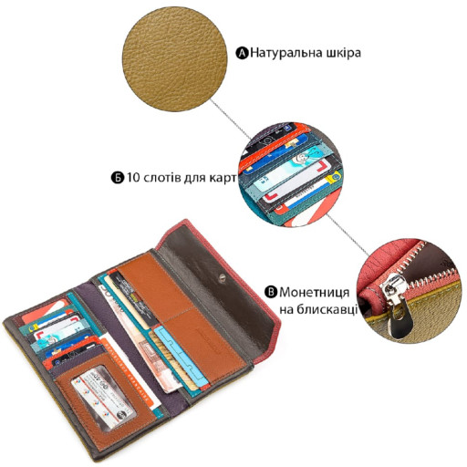 Чоловічий портмоне з натуральної шкіри GRANDE PELLE 11461 Темно-синій