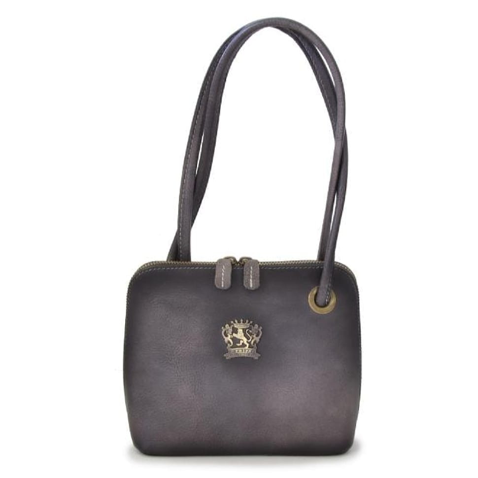 Pratesi BGR468 - Roccastrada Woman Bag in cowhide leather Bruce Gray