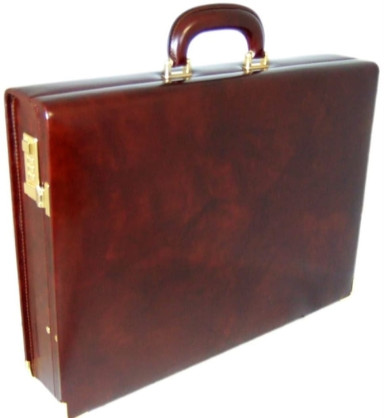 Pratesi RCF317/9 - Machiavelli Attach Case in cow leather Radica Coffee