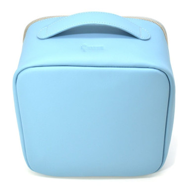 Beauty case, leather cosmetic bag, organizer for cosmetics TARWA GK-1001-4lx