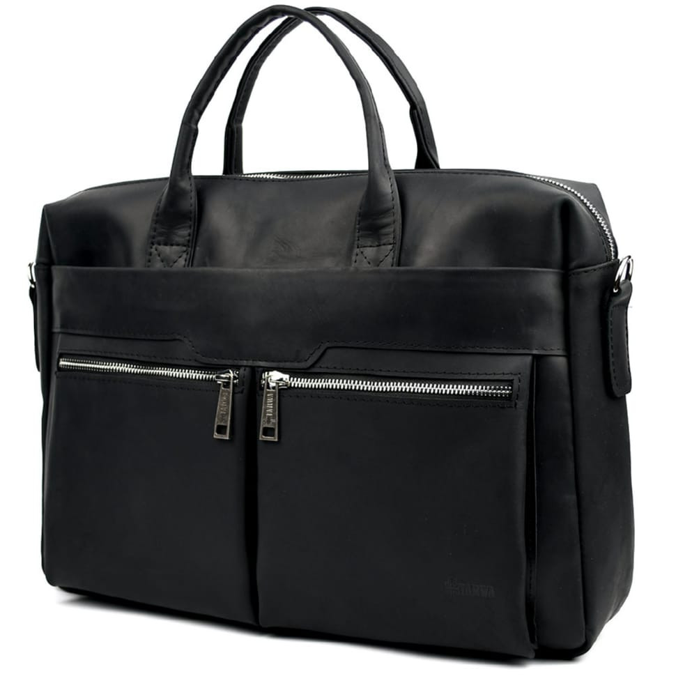 Extended Laptop Bag 15-17 Inch Black TARWA RA-7122-4lxL