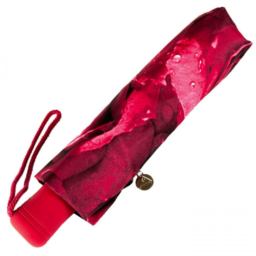 Women's umbrella Fulton Open & Close-4 L346 Photo Rose Red (Red roses)