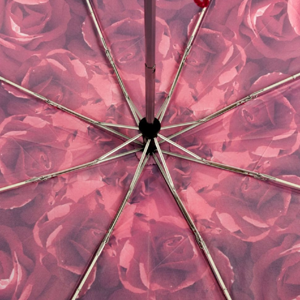 Women's umbrella Fulton Open & Close-4 L346 Photo Rose Red (Red roses)
