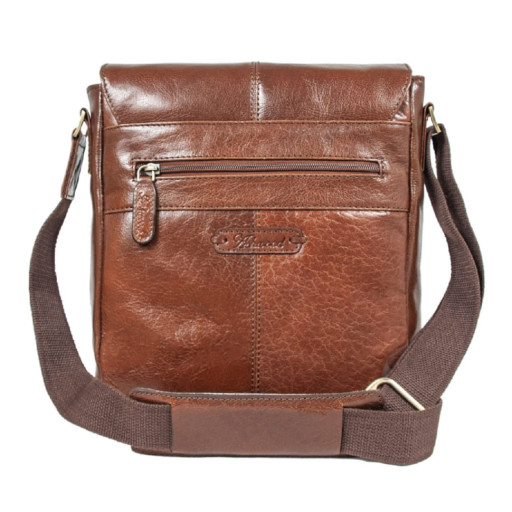 Сумка чоловіча Ashwood Murphy Chestnut (Каштановий)