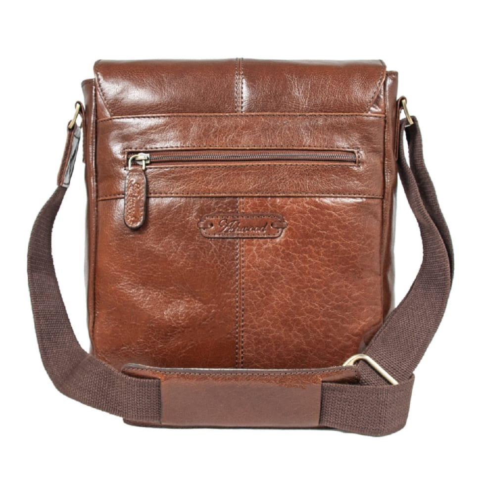 Сумка чоловіча Ashwood Murphy Chestnut (Каштановий)