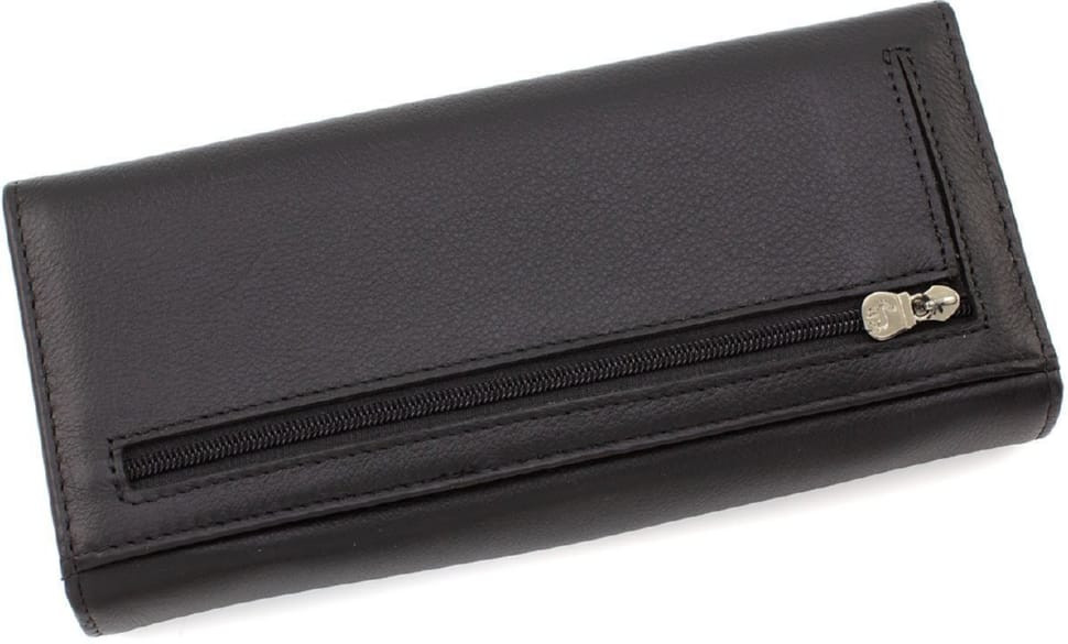 Black women`s leather wallet with magnets MARCO COVERNA Mc1415-1