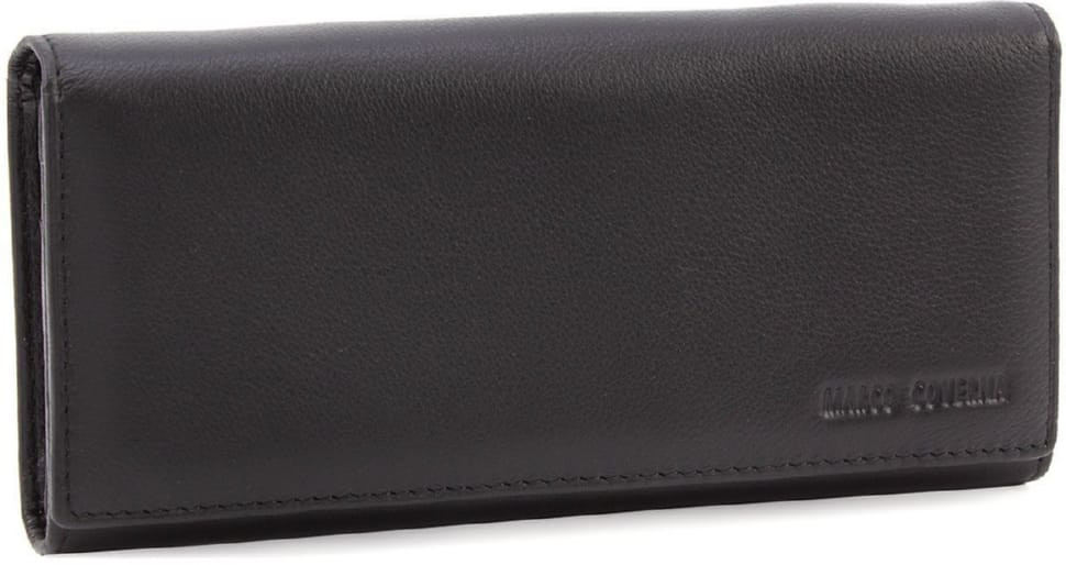 Black women`s leather wallet with magnets MARCO COVERNA Mc1415-1