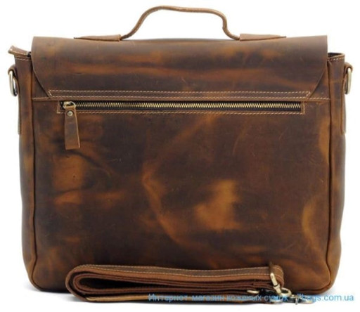 Шкіряна сумка з якісної винтажной яловичої шкіри Tiding 1062