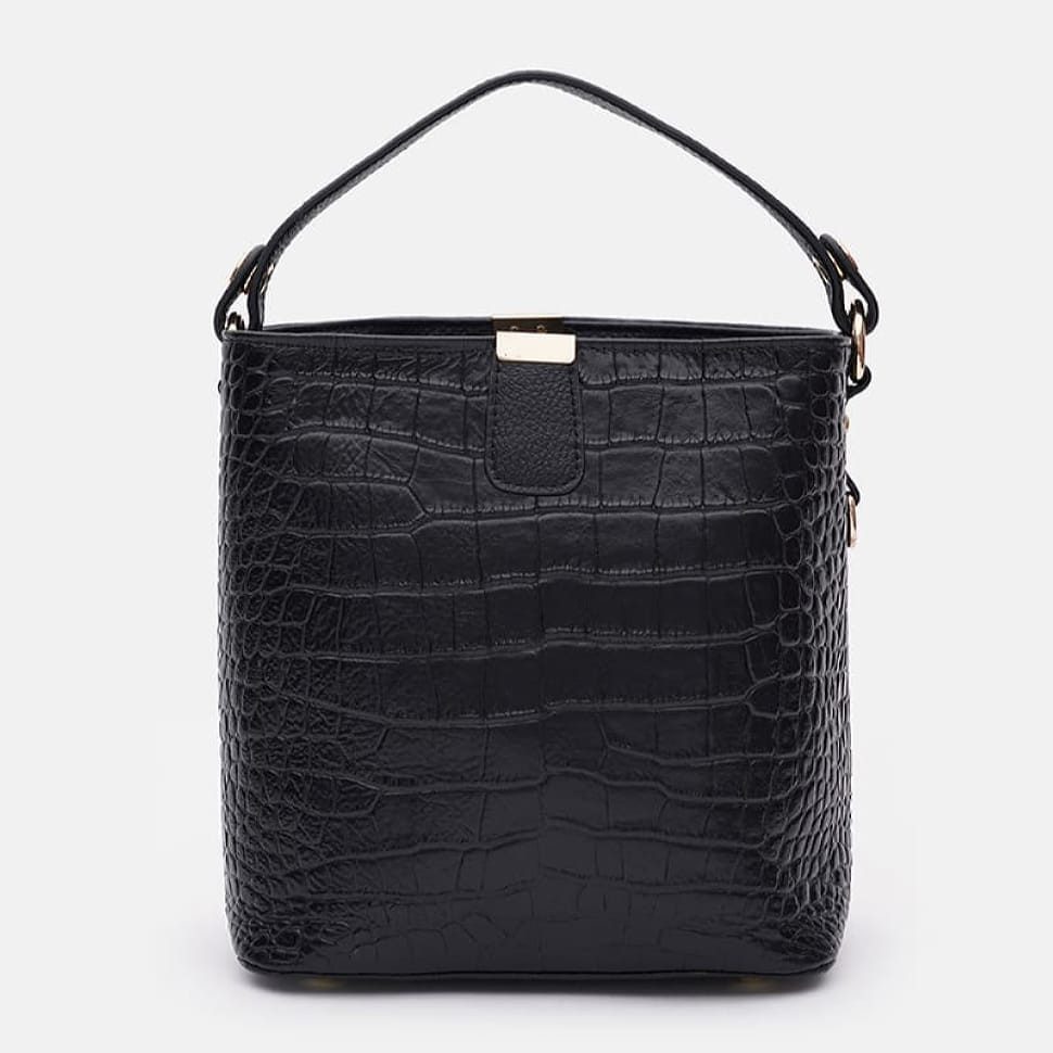 Жіноча шкіряна сумка Keizer K1KD733rep-black