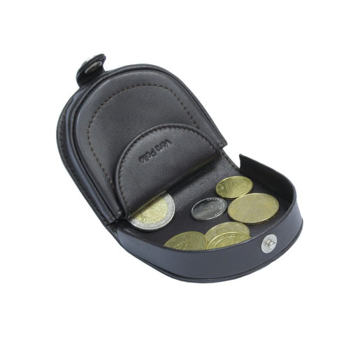 Монетниця шкіряна Cortina 5070 коричневий