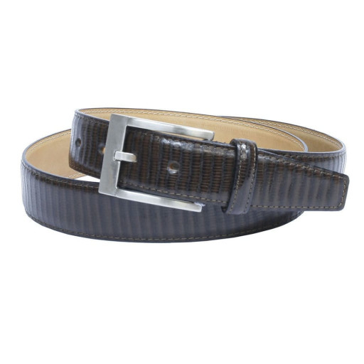 Шкіряний ремень 807 moro коричневий TONY PEROTTI