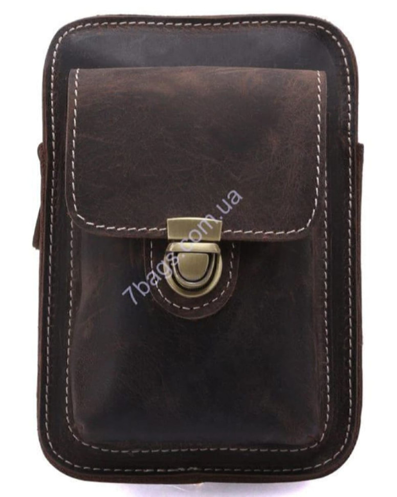 Сумочка на пояс з кінської шкіри Tiding 3110-7