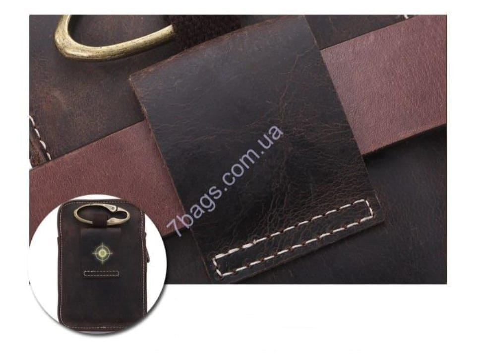 Сумочка на пояс з кінської шкіри Tiding 3110-7