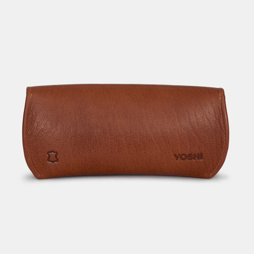 Шкіряний чохол для окулярів Yoshi  Y4310 Atlantic (Brown)