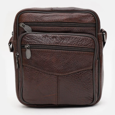 Men's leather bag Keizer K19970brown