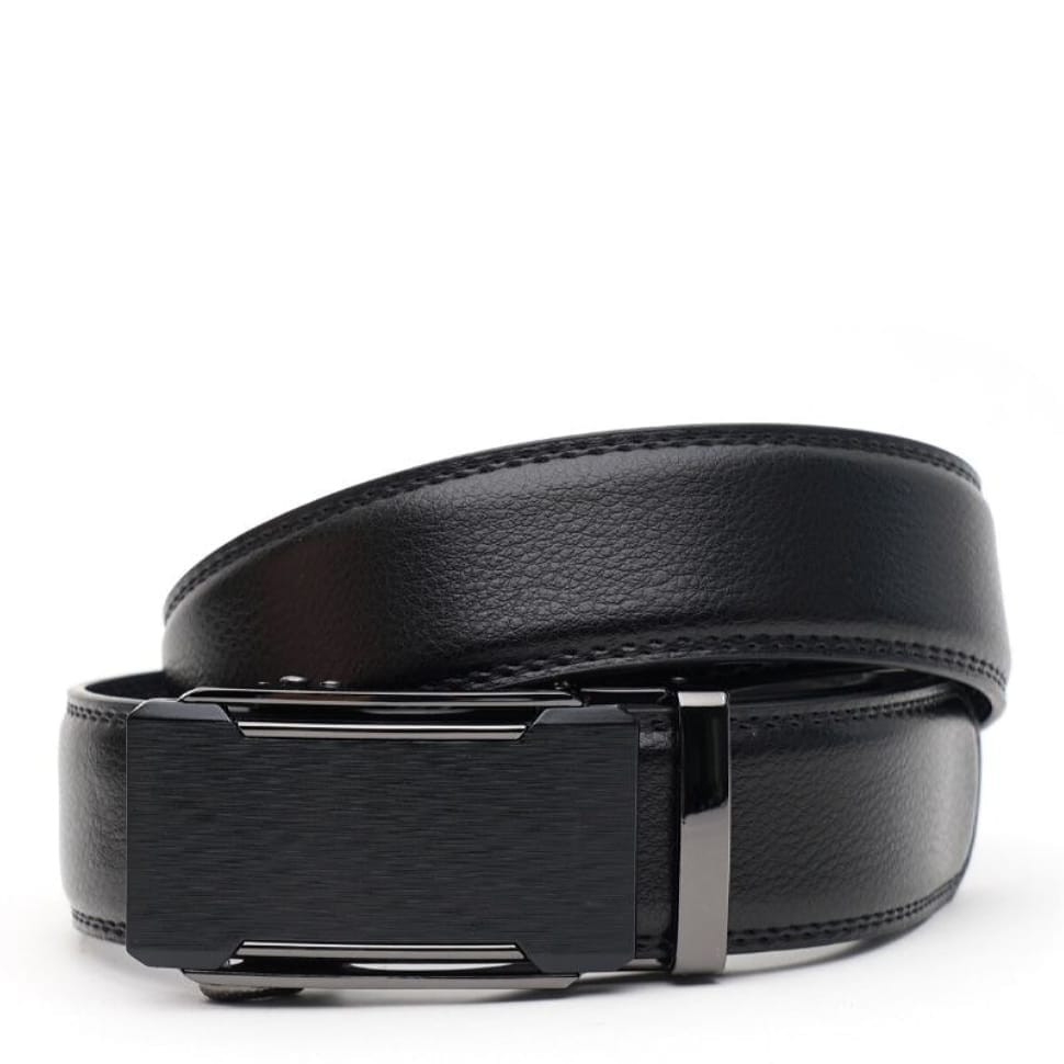 Стильний чоловічий ремінь V1GKX24-black