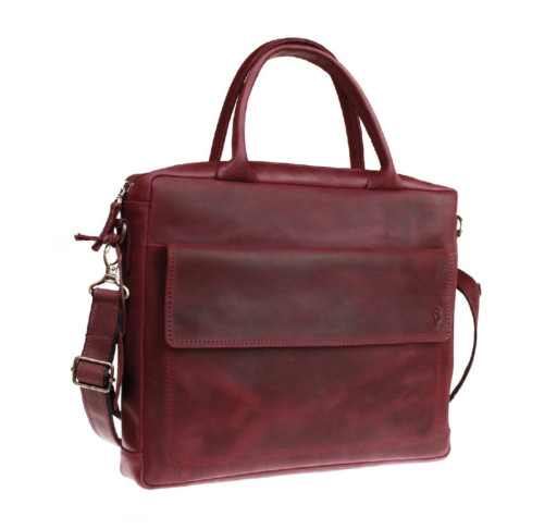 Сумка для документів велика шкіряна А4 Sullivan 742-12-1(45)