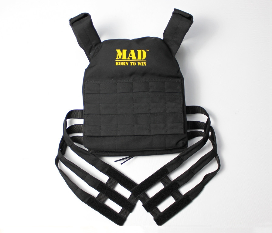 Утяжелительный жилет FORCE VEST 5-30 от MAD | born to win™ 10 кг