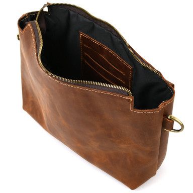 Mens leather shoulder bag TARWA RB-8039-4lx