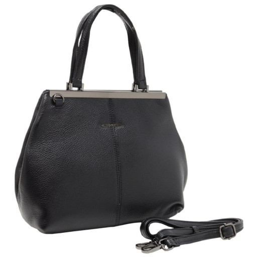 Сумка жіноча шкіряна GIORGIO FERRETTI GF2019060-1 чорна