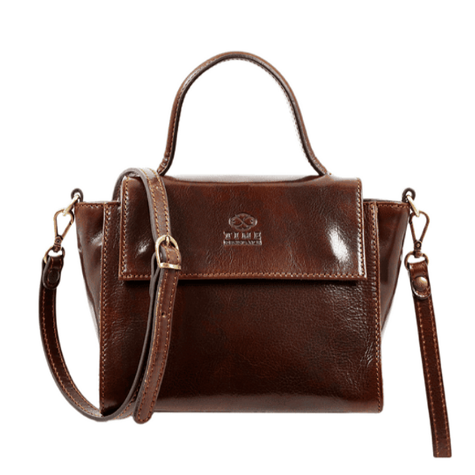 Жіноча шкіряна гаманець - Бог маленьких речей - Браун